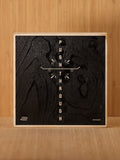 Push Through | Black Shadow & Vintage White | Wall Art