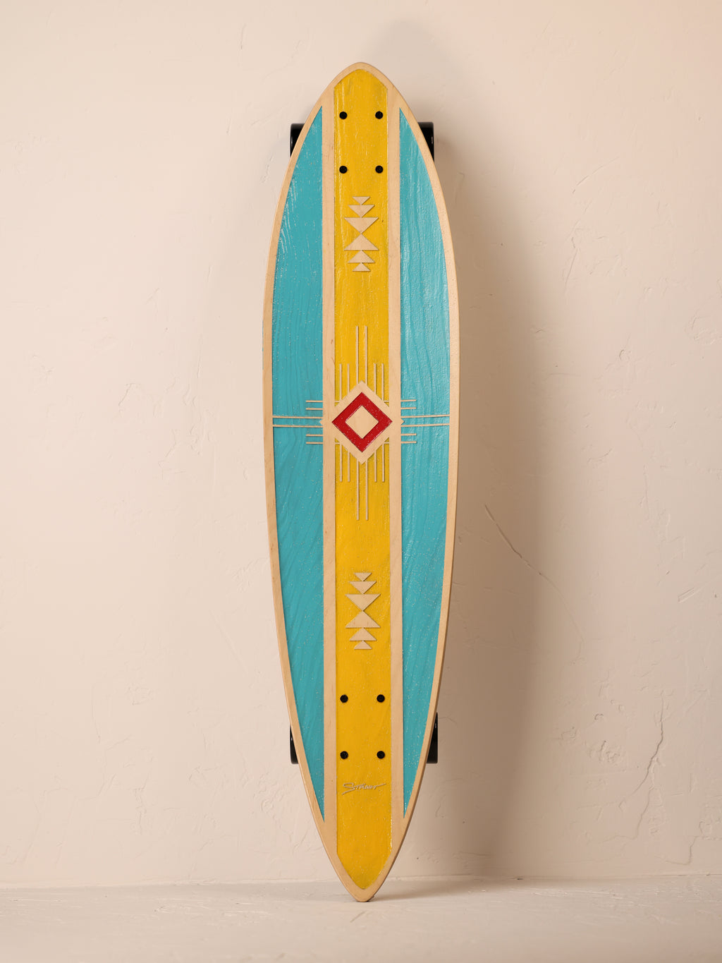 Rancho | Cologne Blue & Amarillo | Longboard Complete
