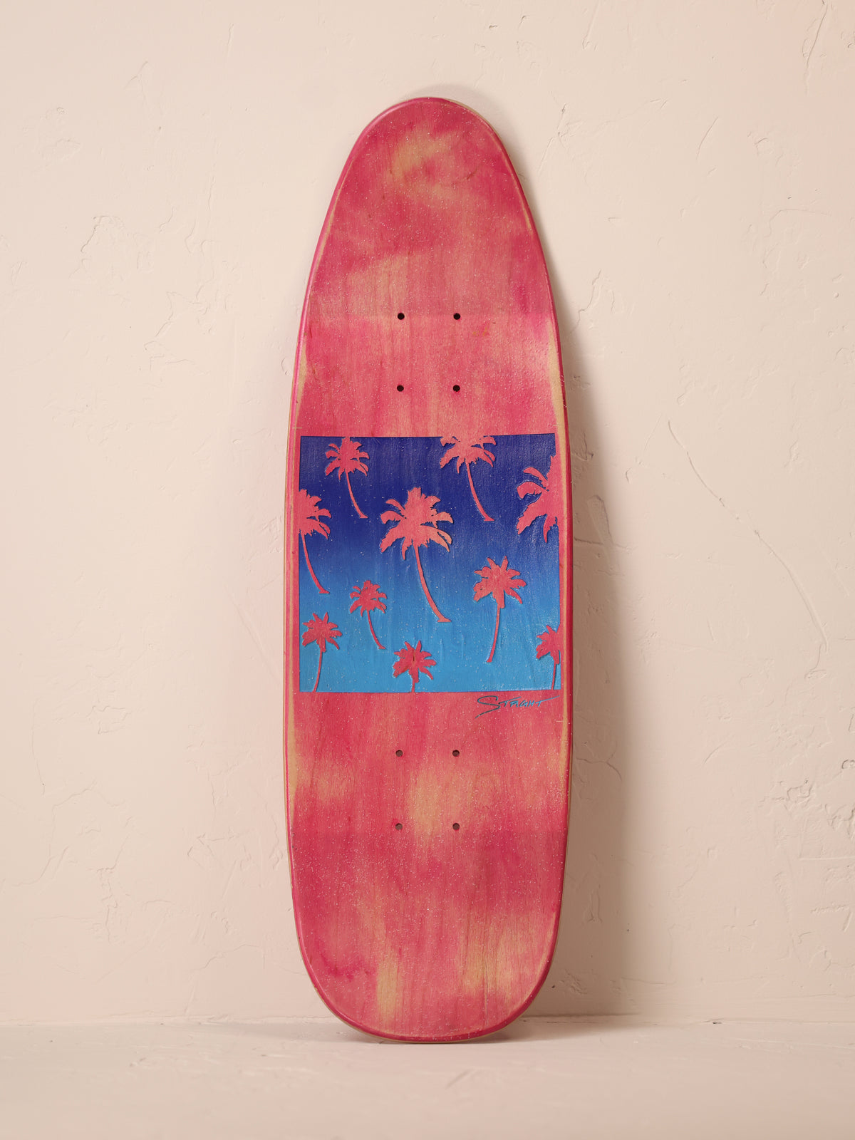 Baja Pop Crop Top | Vintage Pink & Summer Ombré | Street Cruiser Deck Only