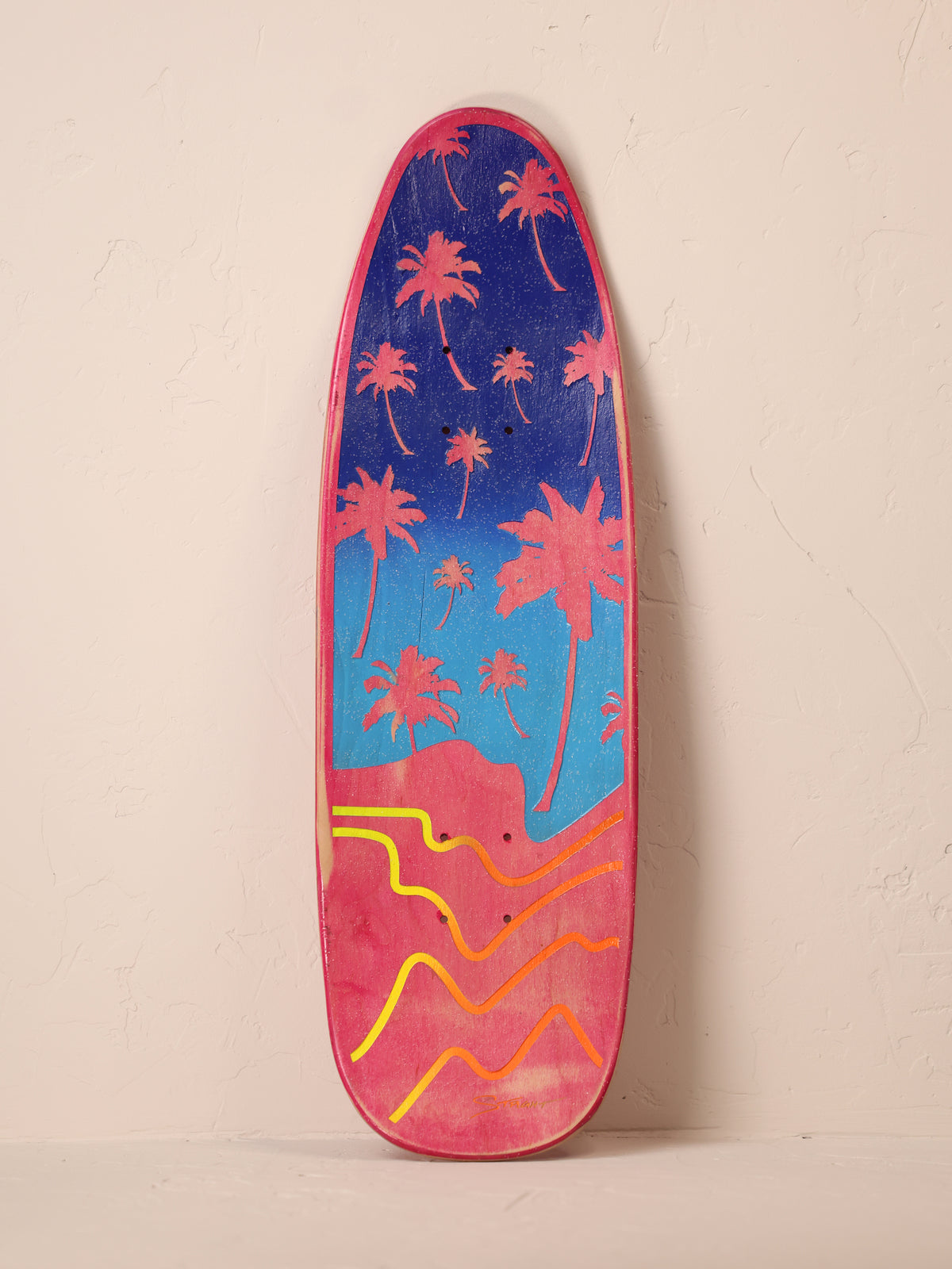 Baja Pop | Vintage Pink & Summer Ombré | Street Cruiser Deck Only