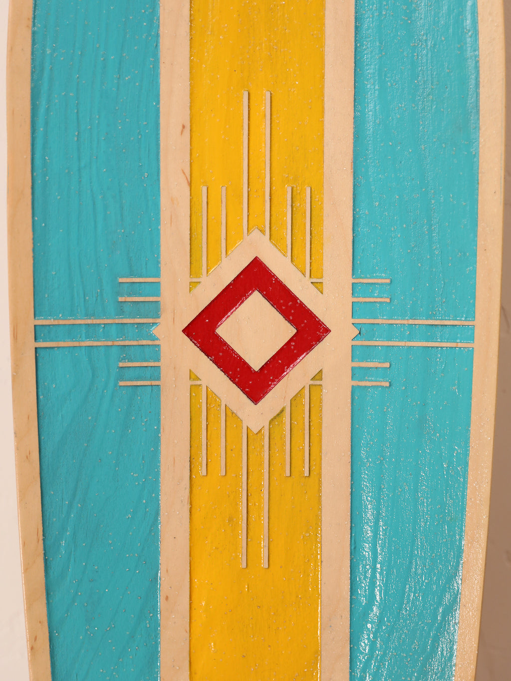 Rancho | Cologne Blue & Amarillo | Longboard Deck Only