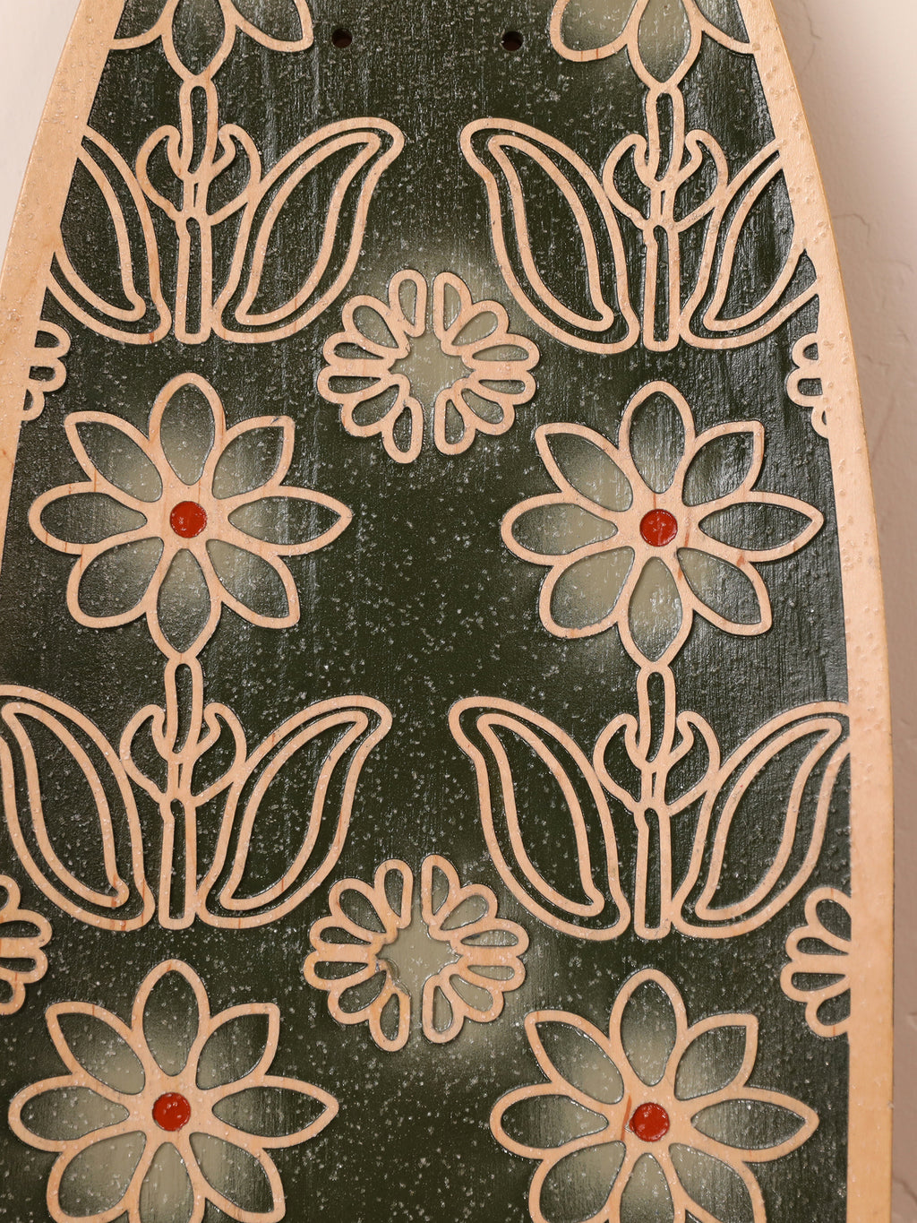 Daisydreamer | Olive & Rust | Longboard Deck Only