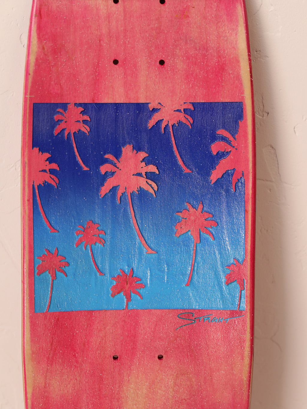 Baja Pop Crop Top | Vintage Pink & Summer Ombré | Street Cruiser Deck Only