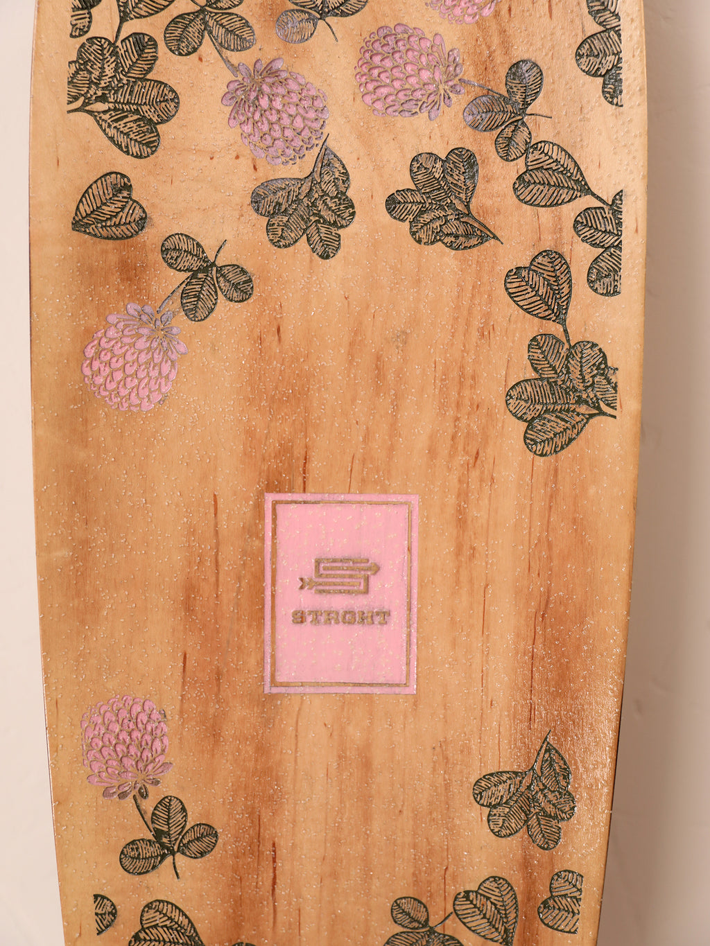 Primrose | Tokyo Pink & Olive | Longboard Deck Only