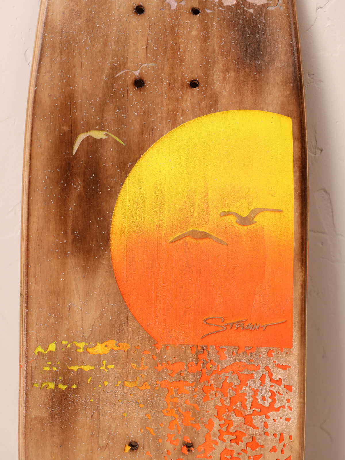 Golden Hour | Neon Sunset Ombre | Street Cruiser Deck Only