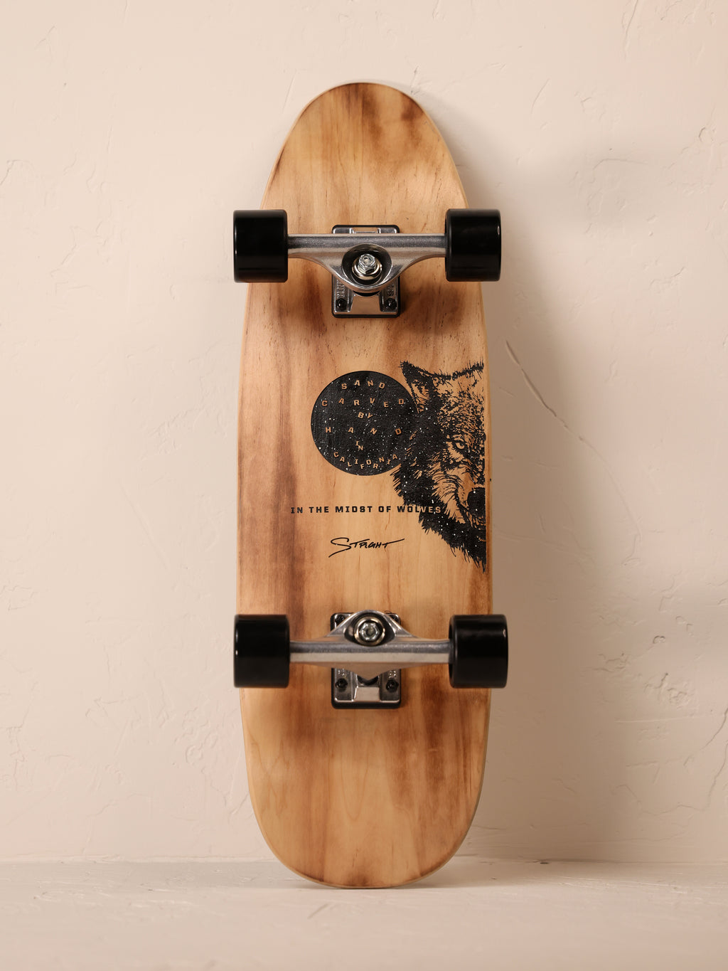 Woof Woof | Black & White Speckle | Street Cruiser Complete