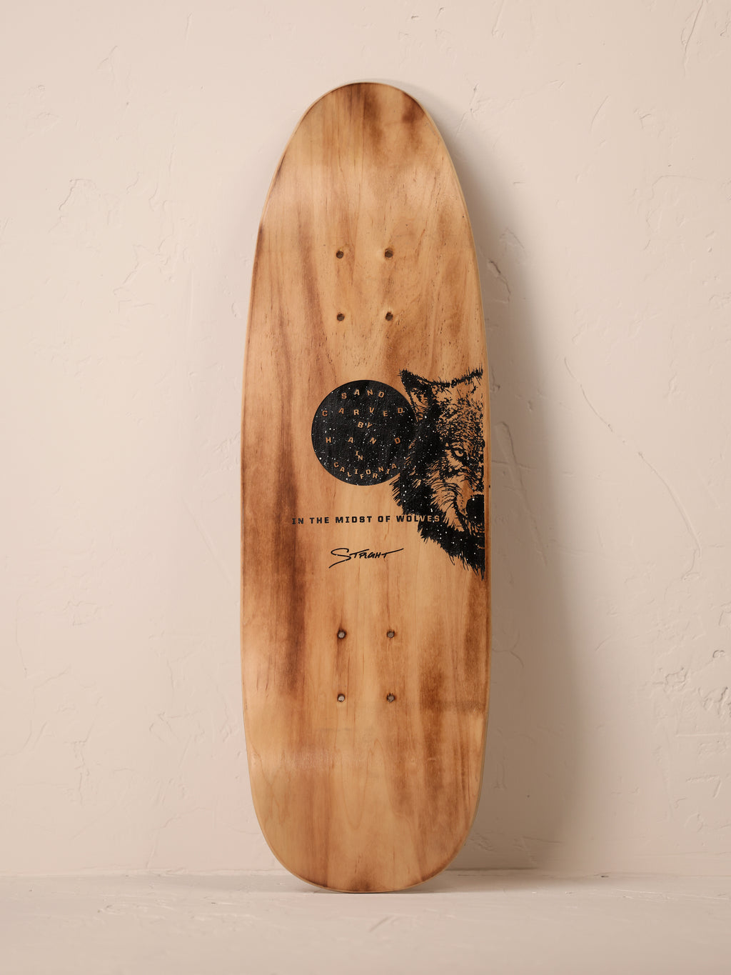 Woof Woof | Black & White Speckle | Street Cruiser Deck Only