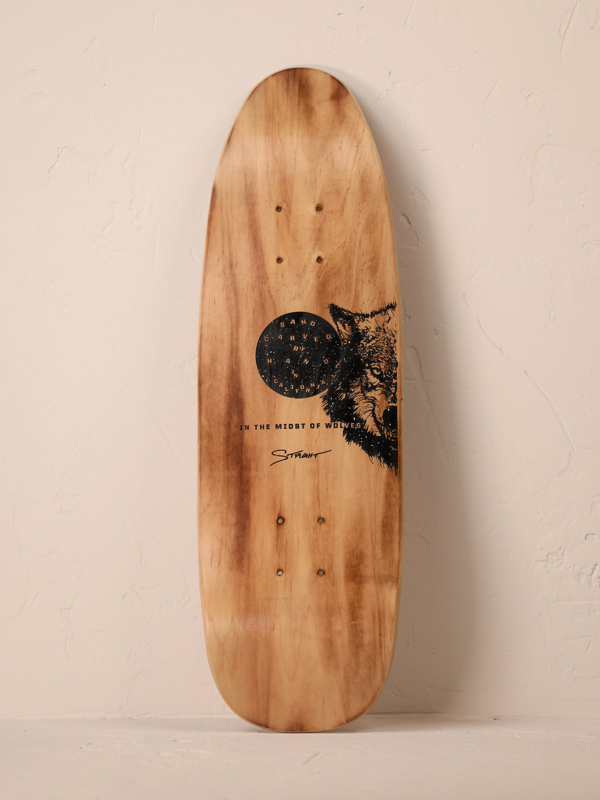Woof Woof | Black & White Speckle | Street Cruiser Deck Only