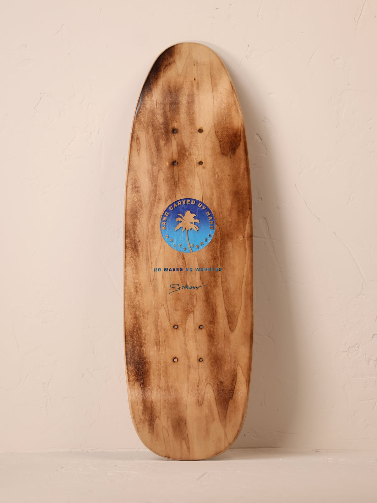 Baja Pop Crop Top | Burnt Blue Ombre | Street Cruiser Deck Only