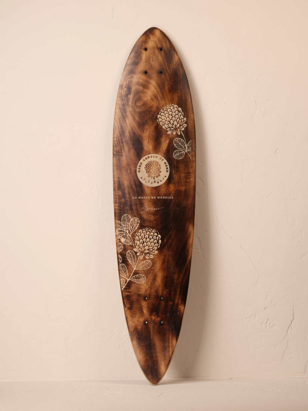 Primrose Super Bloom | Natural | Longboard Deck Only
