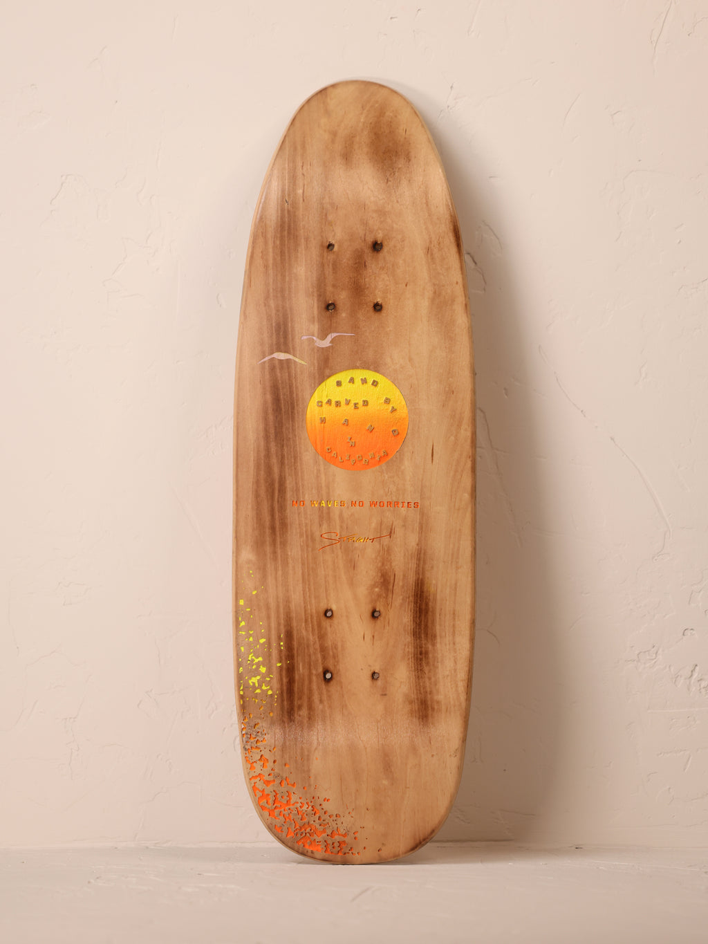 Golden Hour | Neon Sunset Ombre | Street Cruiser Deck Only