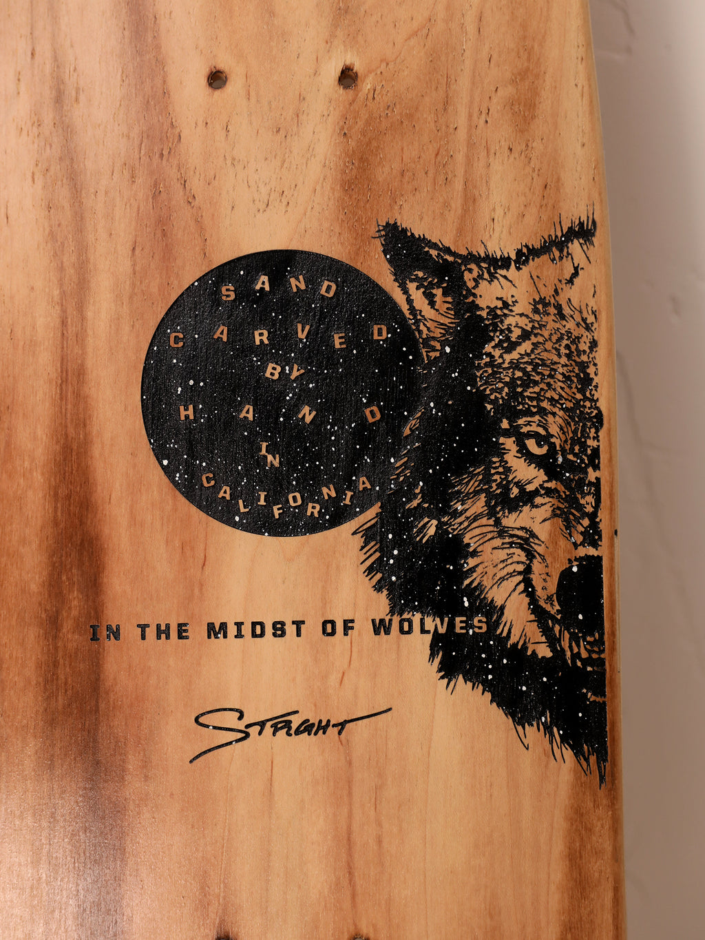 Woof Woof | Black & White Speckle | Street Cruiser Deck Only