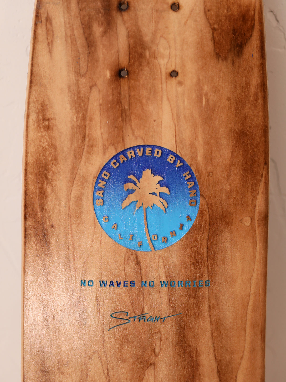Baja Pop Crop Top | Burnt Blue Ombre | Street Cruiser Deck Only