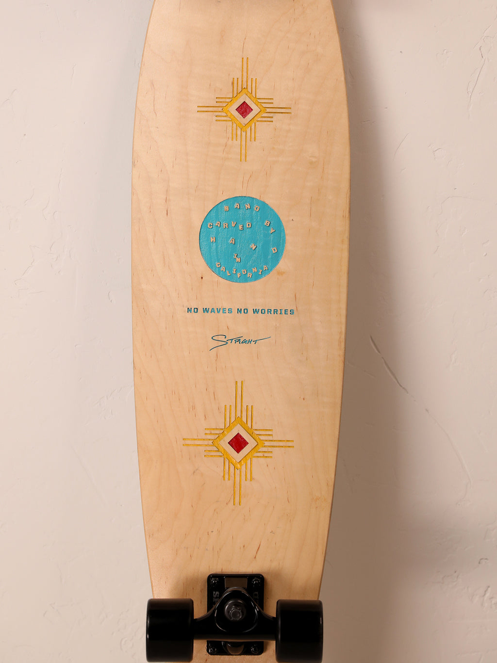 Rancho | Cologne Blue & Amarillo | Longboard Complete