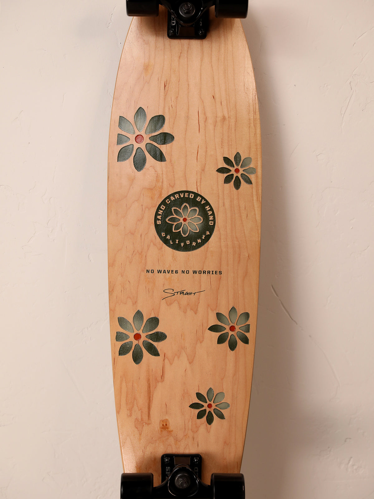 Daisydreamer | Olive & Rust | Longboard Complete
