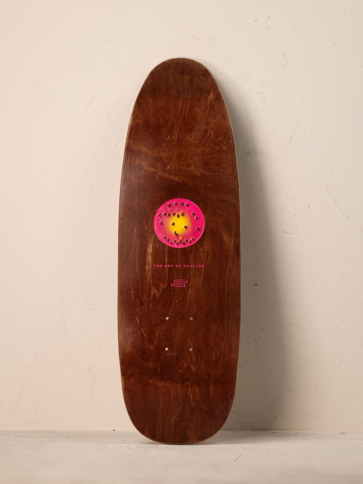 No Waves No Worries Full Carved B | Street Cruiser Deck