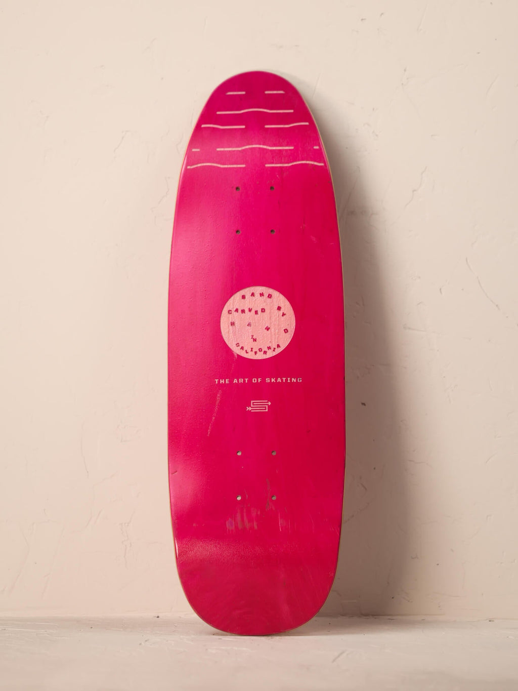 No Waves No Worries Full Carved C | Street Cruiser Deck