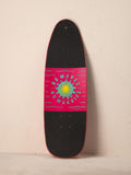 No Waves No Worries Half Carved D | Street Cruiser Deck