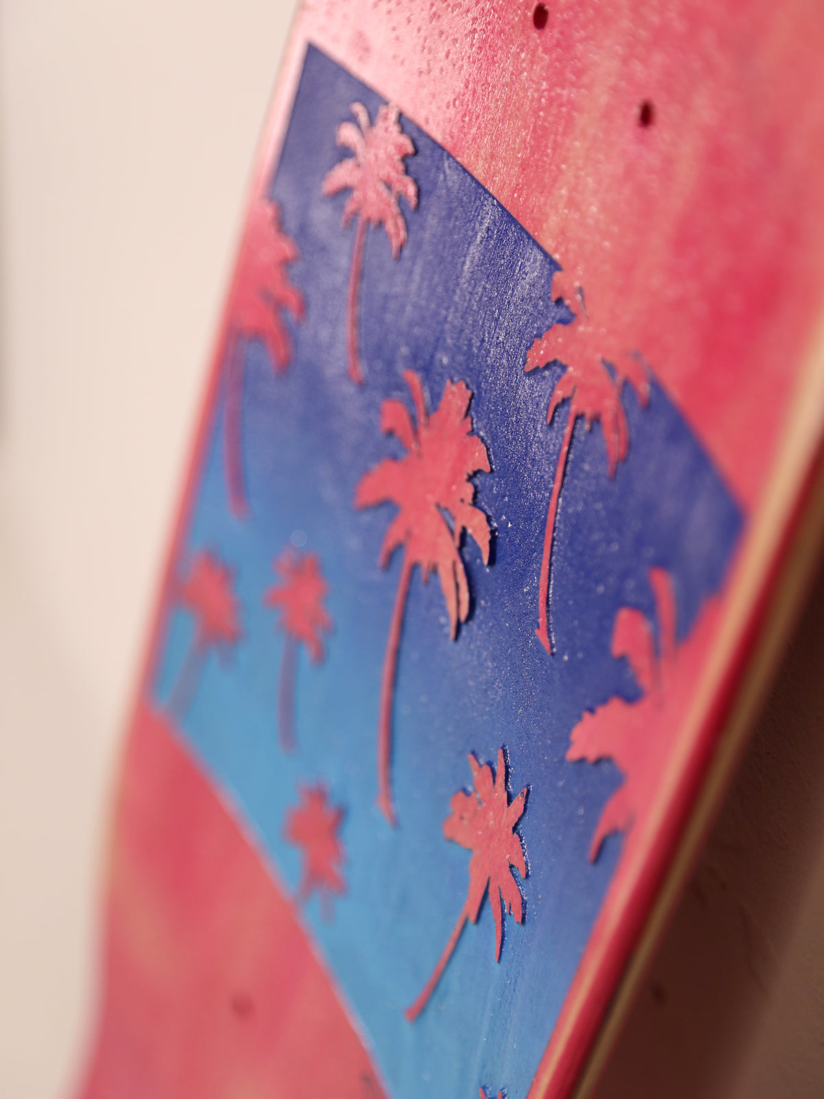 Baja Pop Crop Top | Vintage Pink & Summer Ombré | Street Cruiser Deck Only