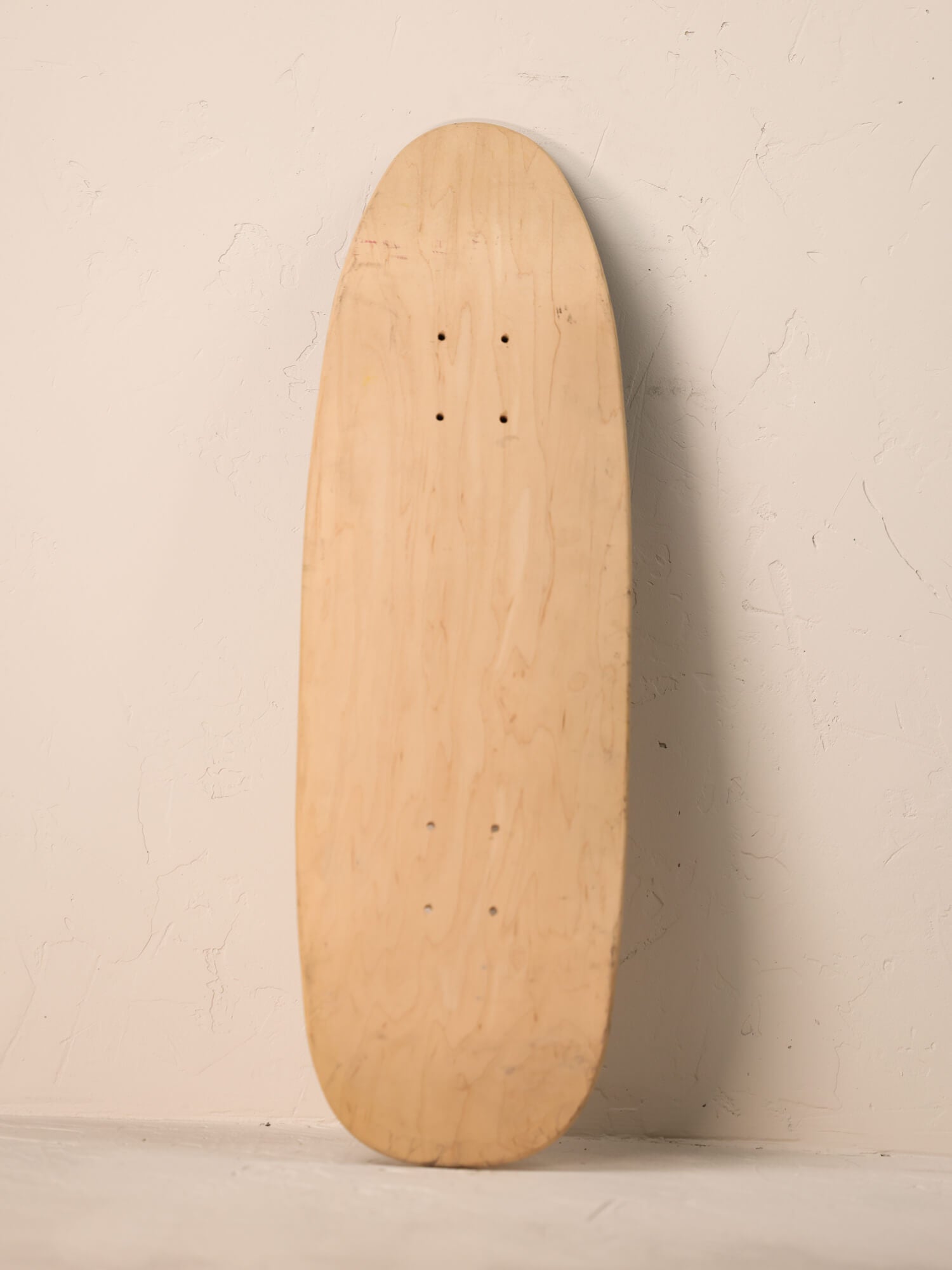 No Waves No Worries Half Carved E | Street Cruiser Deck