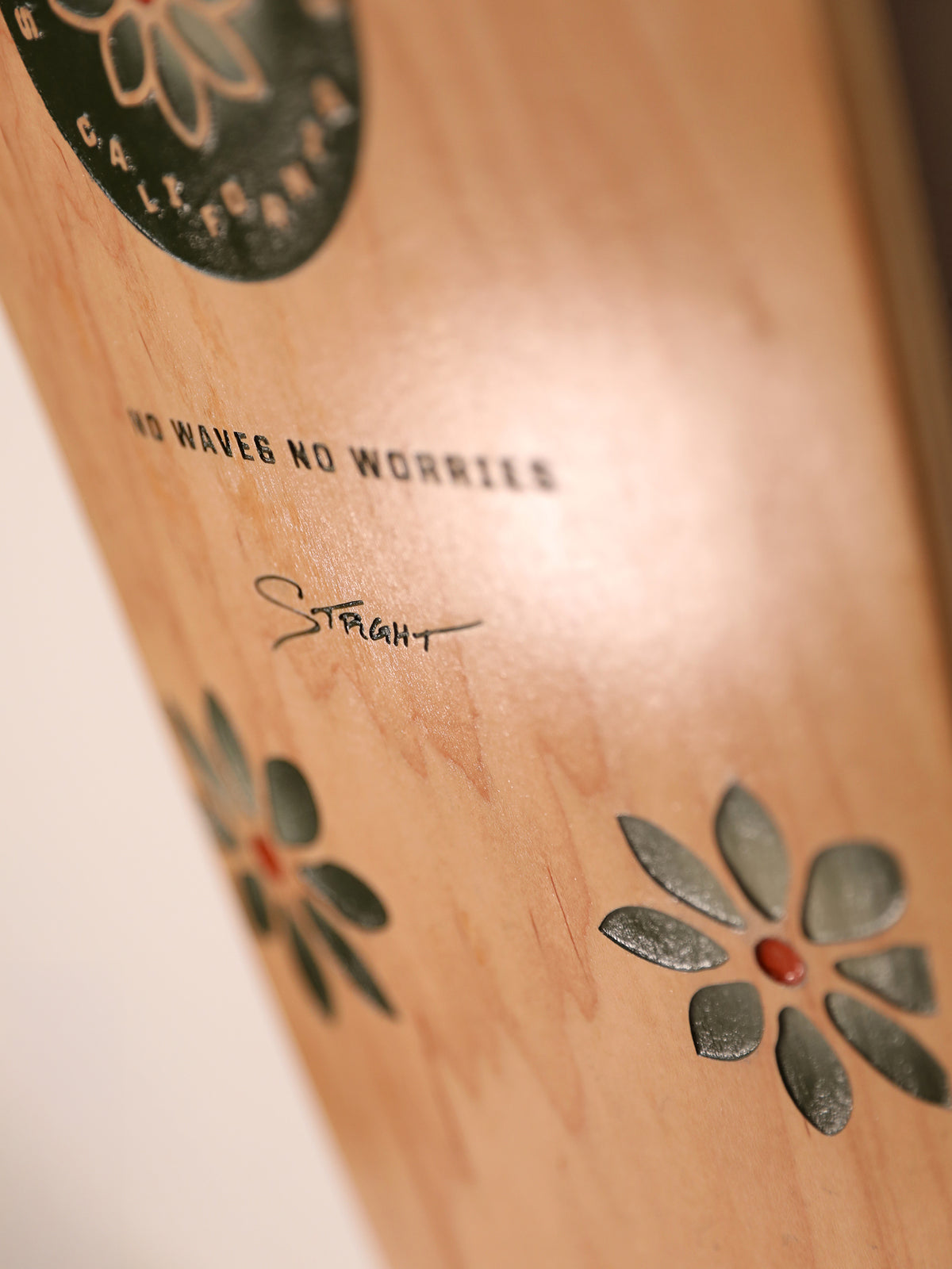 Daisydreamer | Olive & Rust | Longboard Deck Only