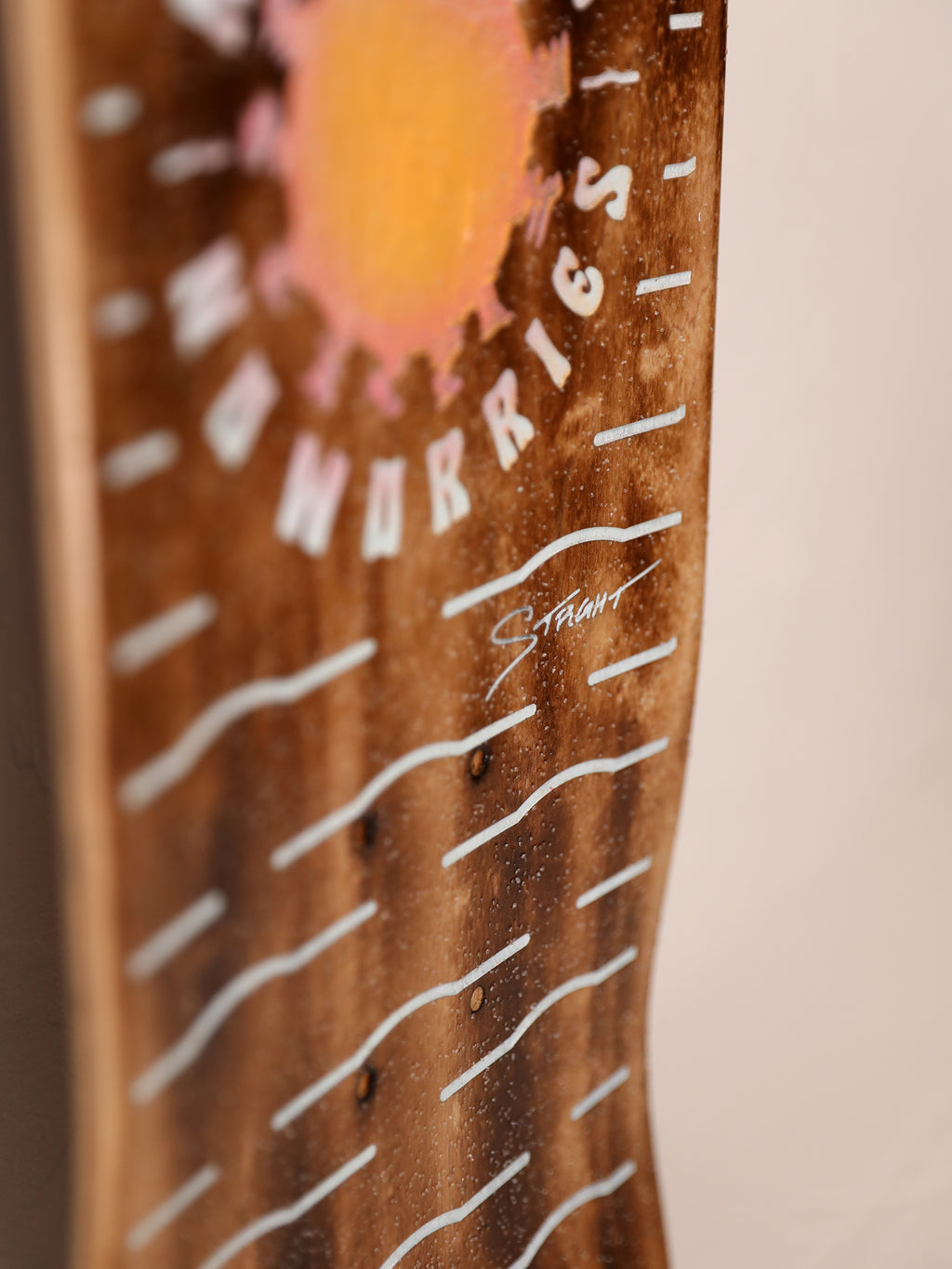 No Waves No Worries | Sun Fade | Street Cruiser Deck Only