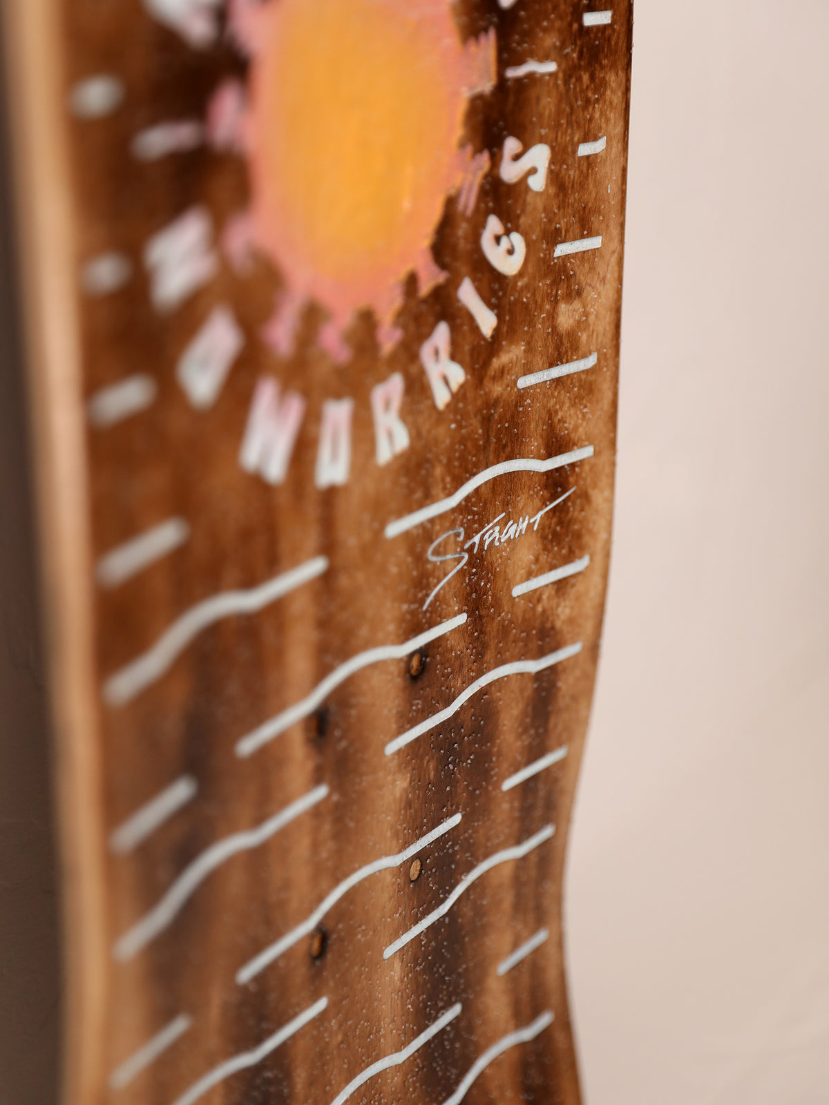 No Waves No Worries | Sun Fade | Street Cruiser Deck Only