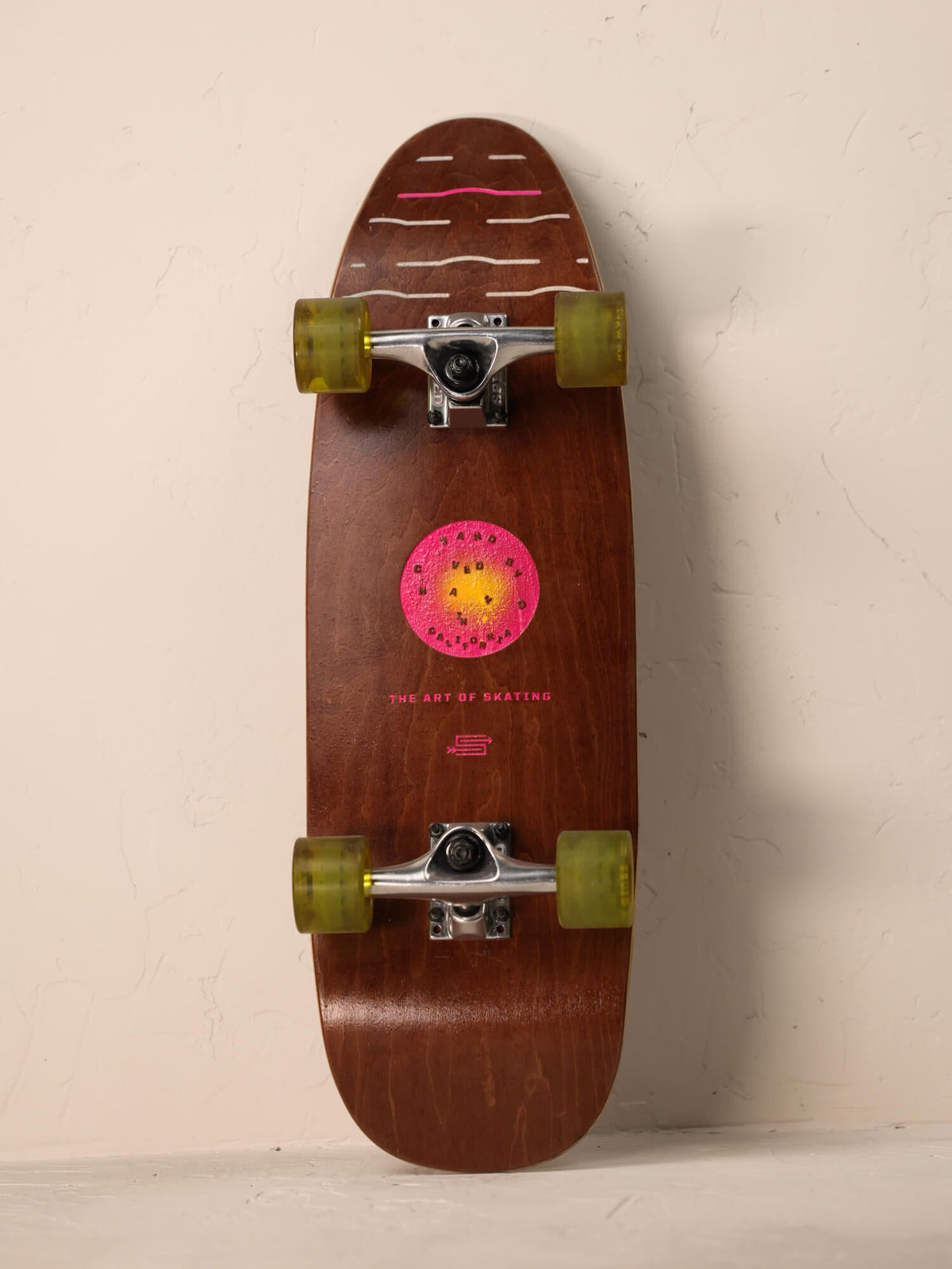 No Waves No Worries Full Carved A | Street Cruiser Complete