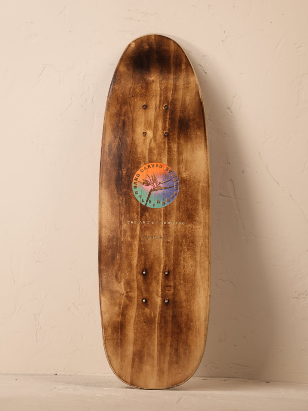 Bird of Paradise Half Carved A | Street Cruiser Deck
