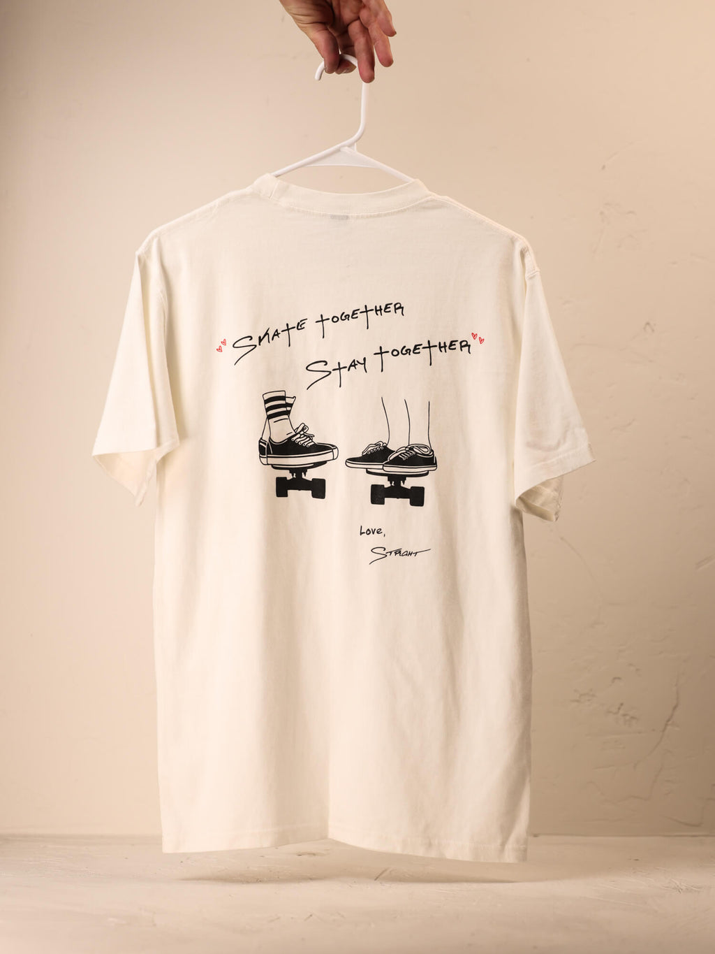 Skate Together Stay Together White